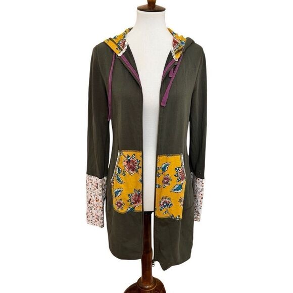 Matilda Jane Choose Your Own Path Patches Of Light Hoodie Jacket Size Medium - Picture 6 of 6